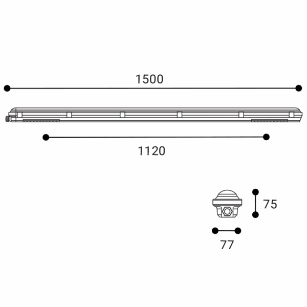 duster pro 150 28-50w 3000k/3500k/4000k - Image 2