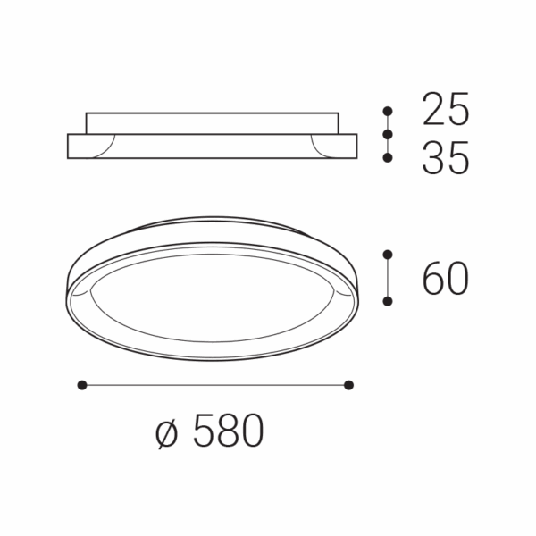 bella slim 58, g triac 48w 3000k/4000k - Image 2