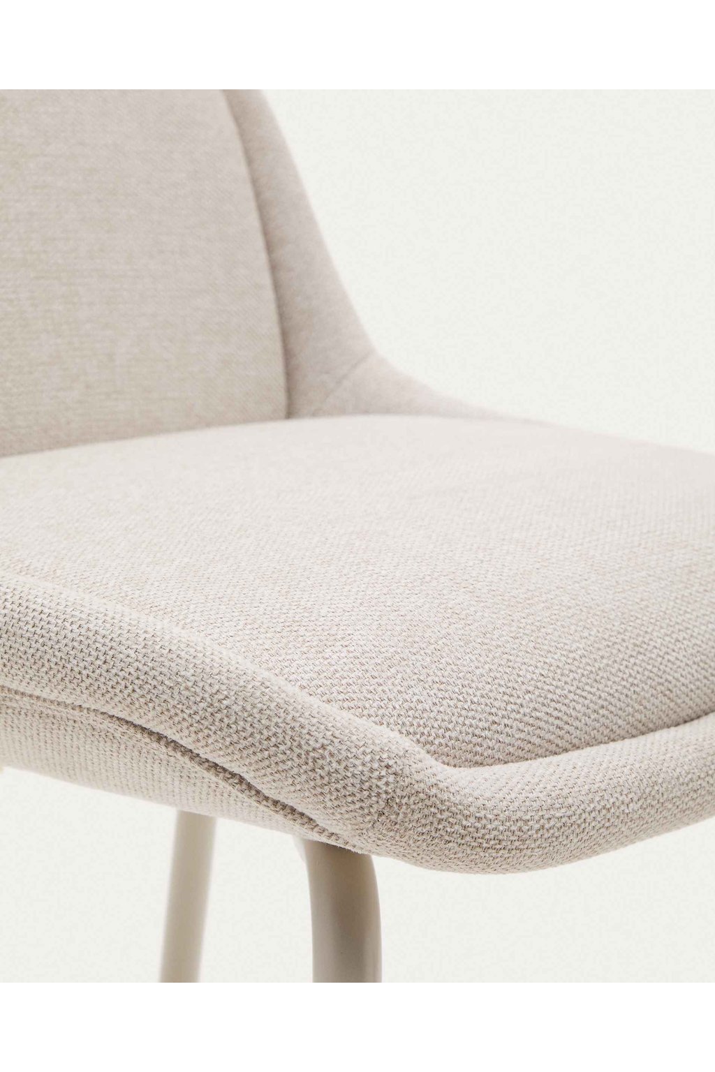 Aimin Chenille Beige Pultová Stolička - Posledný Kus 2 Aimin Chenille Beige Pultová Stolička - Posledný Kus – Obrázok 2