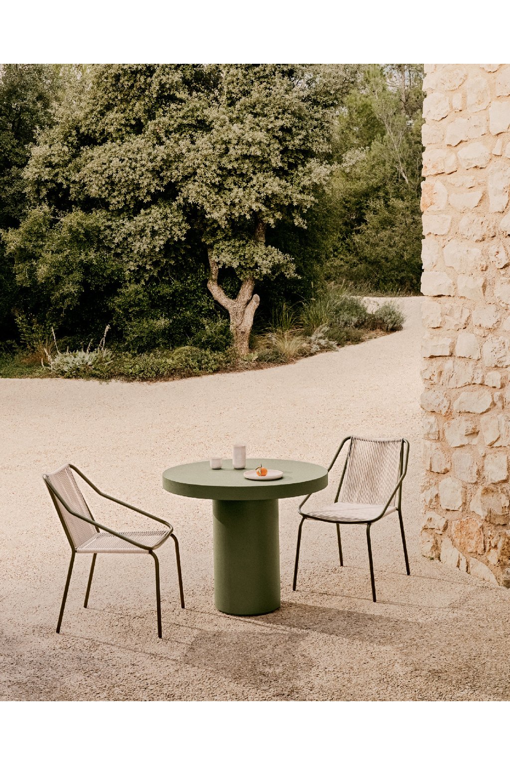 Aiguablava 90 Green Záhradný Jedálenský Stôl 6 Aiguablava 90 Green Záhradný Jedálenský Stôl – Obrázok 6