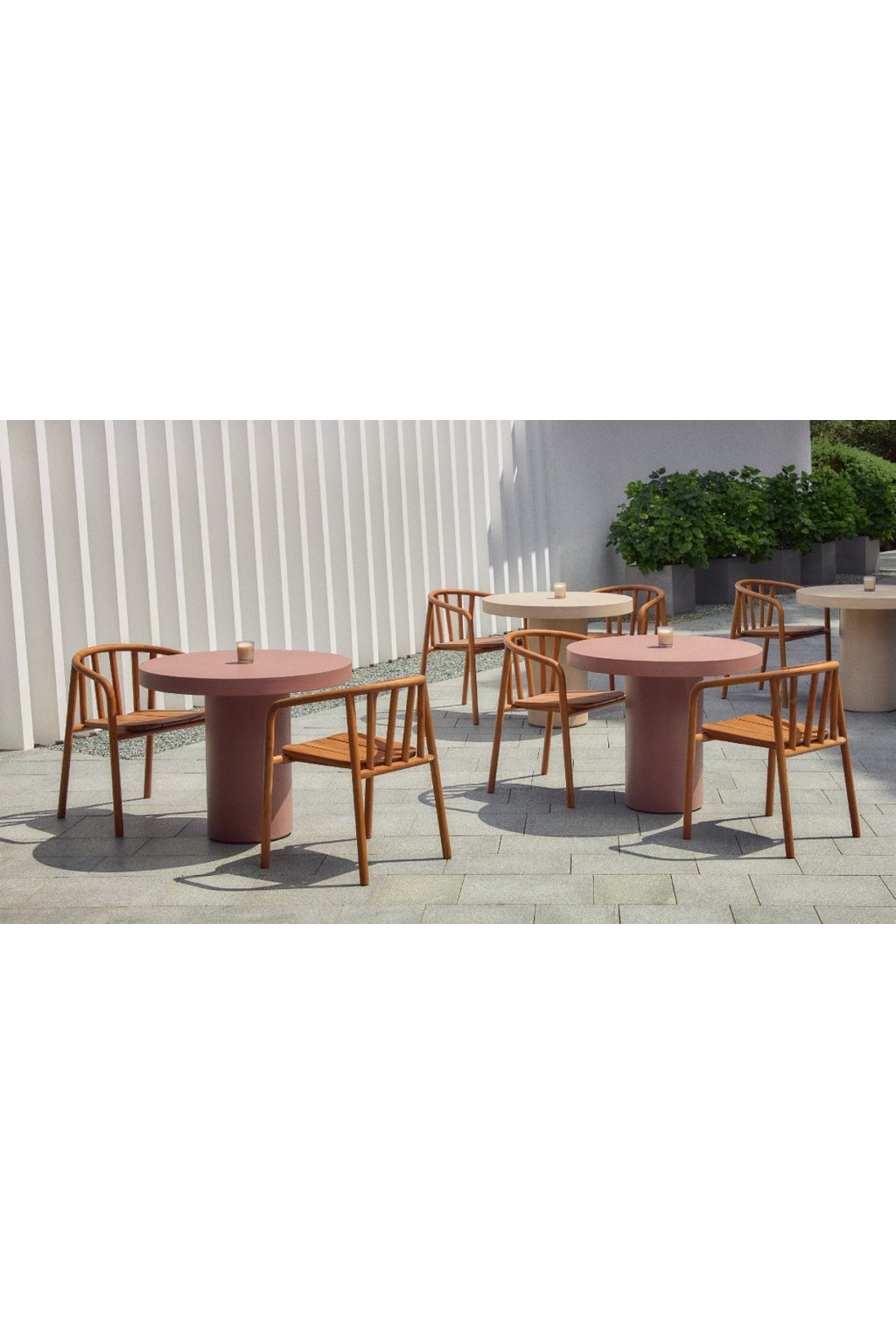 Aiguablava 90 Beige Záhradný Jedálenský Stôl 7 Aiguablava 90 Beige Záhradný Jedálenský Stôl – Obrázok 7