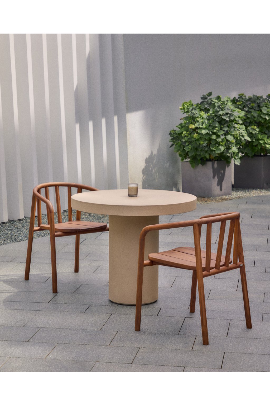 Aiguablava 90 Beige Záhradný Jedálenský Stôl 9 Aiguablava 90 Beige Záhradný Jedálenský Stôl – Obrázok 9