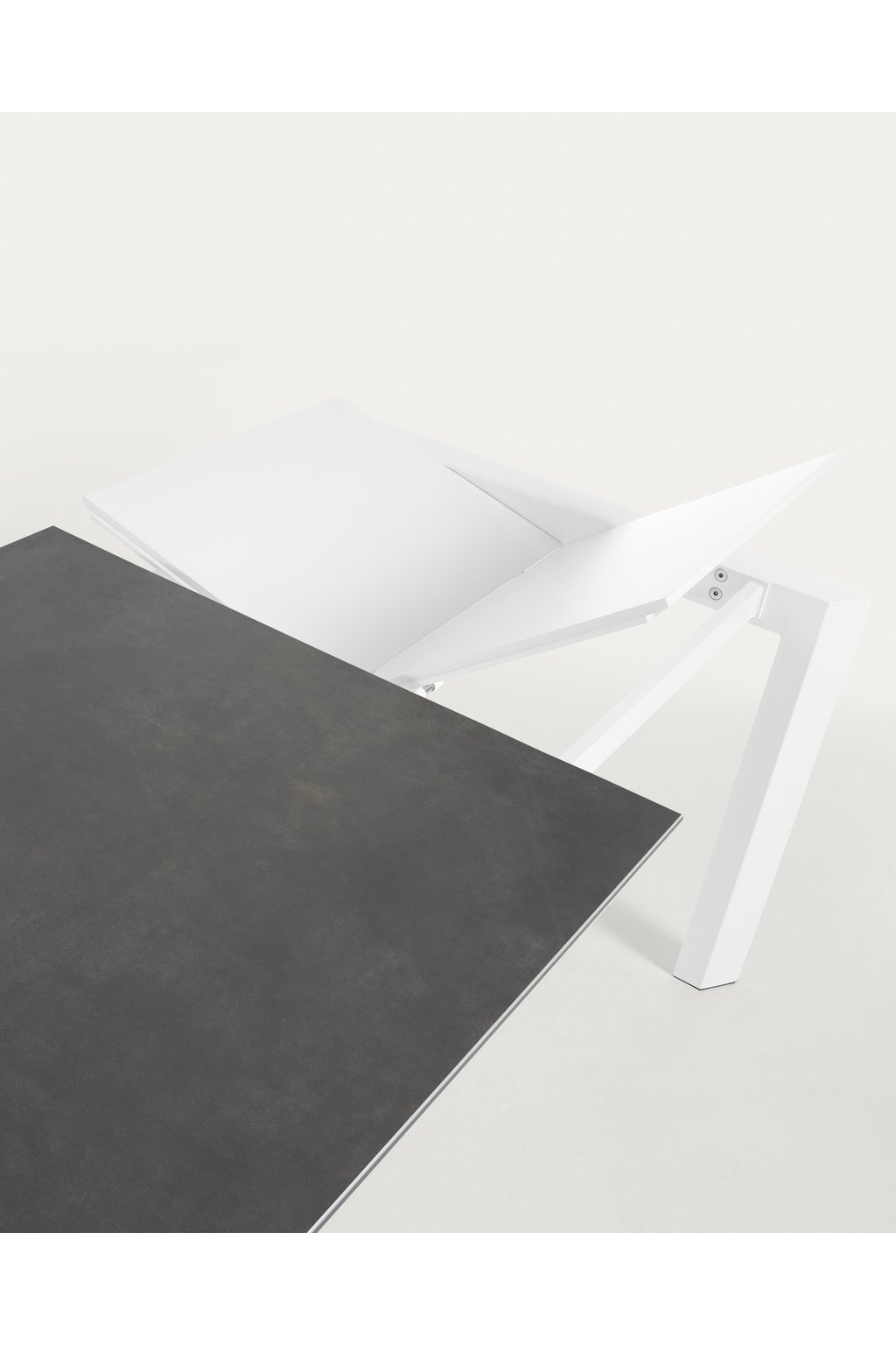 Axis Porcelain White Rozkladací Jedálenský Stôl 5 Axis Porcelain White Rozkladací Jedálenský Stôl – Obrázok 5