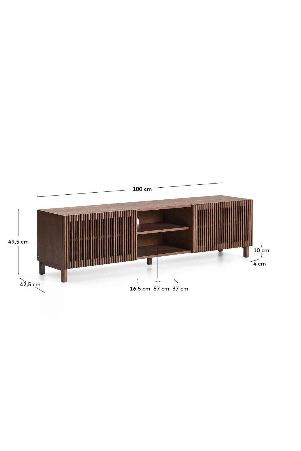 Beyla Walnut Tv Stolík 9 Beyla Walnut Tv Stolík – Obrázok 9
