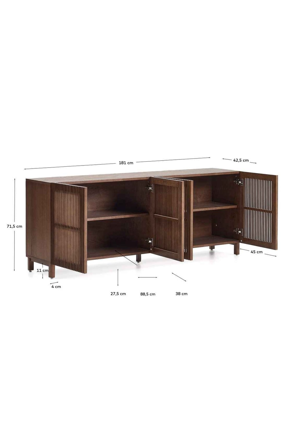Beyla Walnut Komoda 7 Beyla Walnut Komoda – Obrázok 7