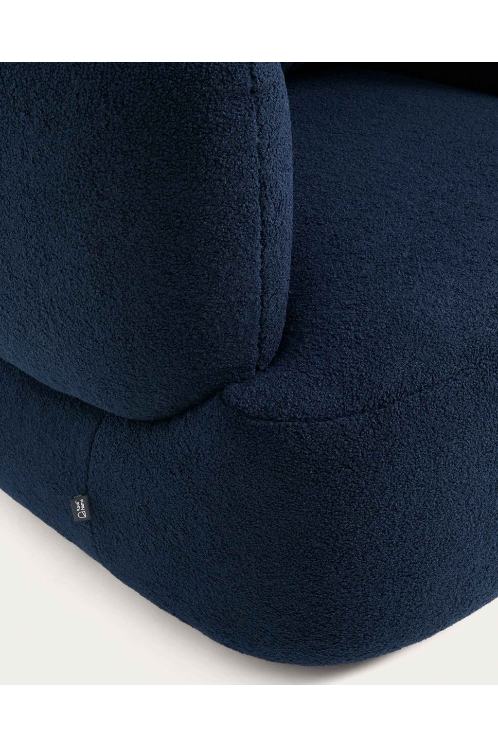 Martina Bouclé Navy Kreslo 6 Martina Bouclé Navy Kreslo – Obrázok 6