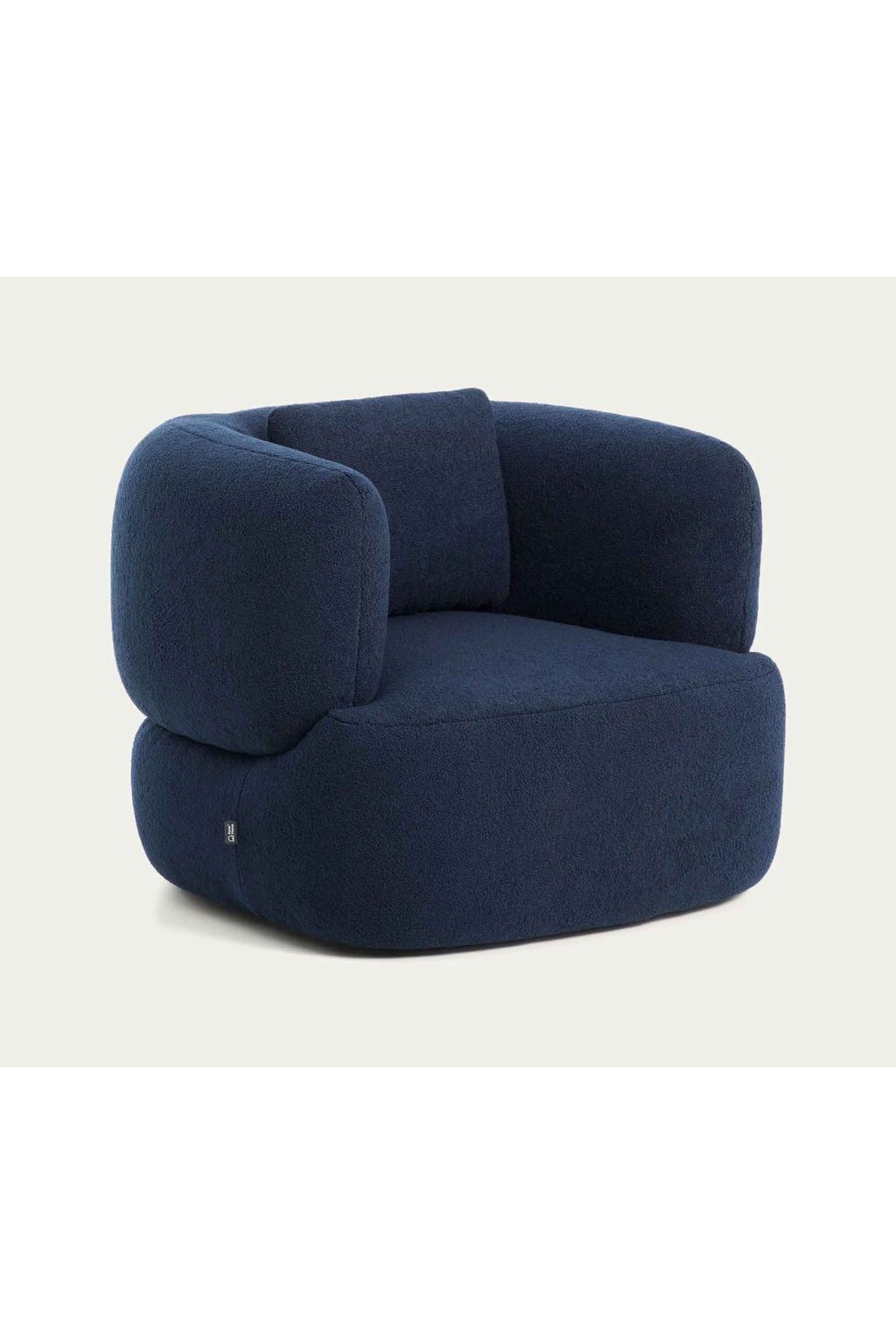 Martina Bouclé Navy Kreslo 1 Martina Bouclé Navy Kreslo