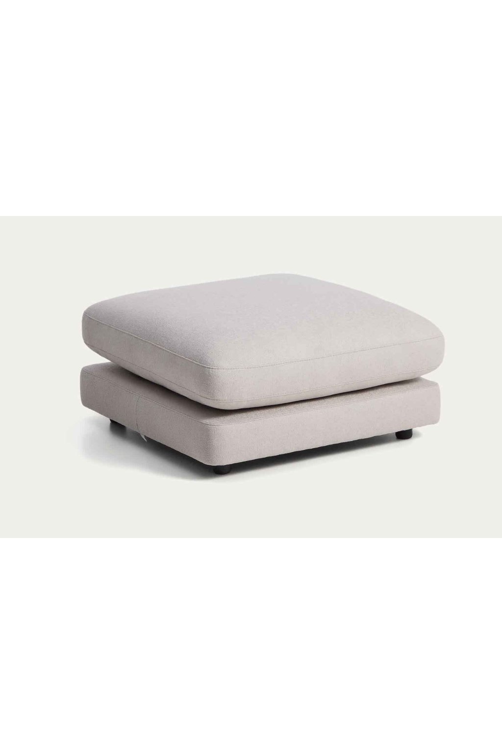 Gala Micro Boucle Grey Taburet 4 Gala Micro Boucle Grey Taburet – Obrázok 4