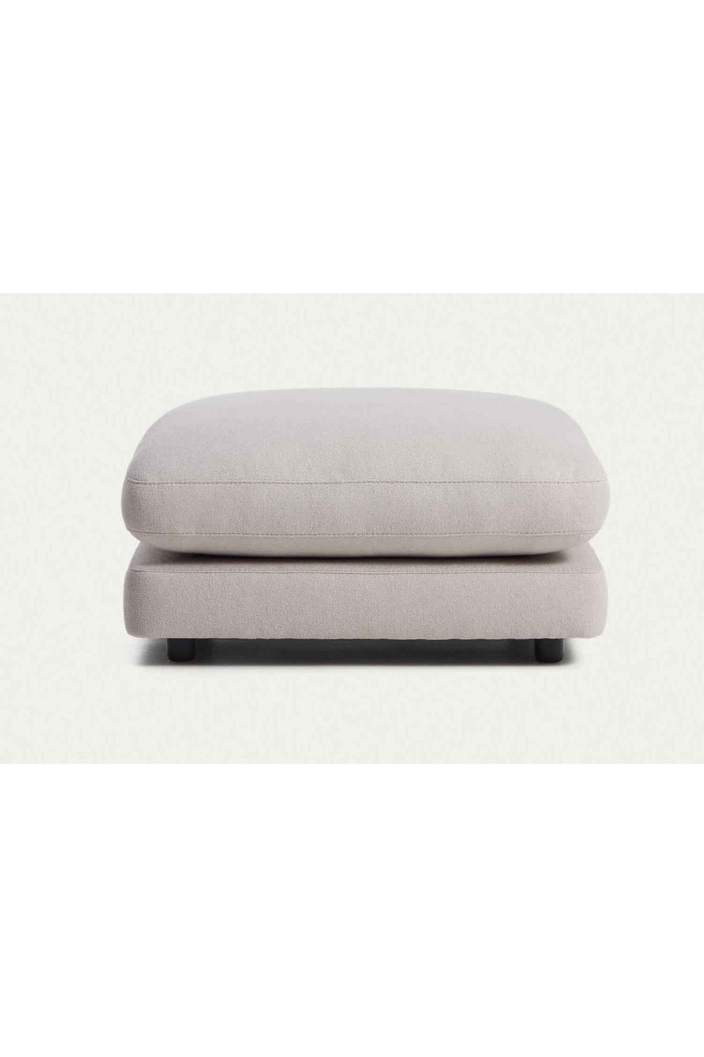 Gala Micro Boucle Grey Taburet 1 Gala Micro Boucle Grey Taburet