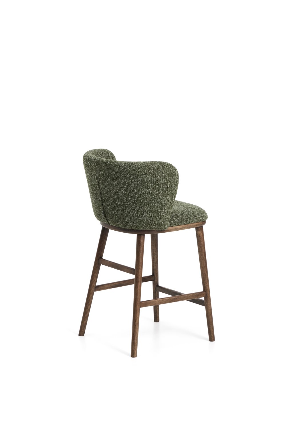 Ciselia Chenille Walnut Pultová Stolička 3 Ciselia Chenille Walnut Pultová Stolička – Obrázok 3